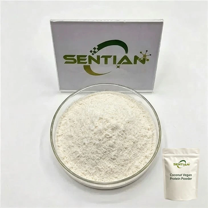 Powdwr Protein Fegan Cnau Coco